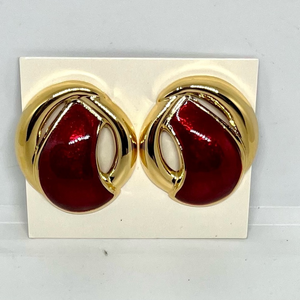 Avon Autumn Colors Earrings NOS